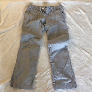 Ann Taylor Loft Petites Mariposa Khaki Pant